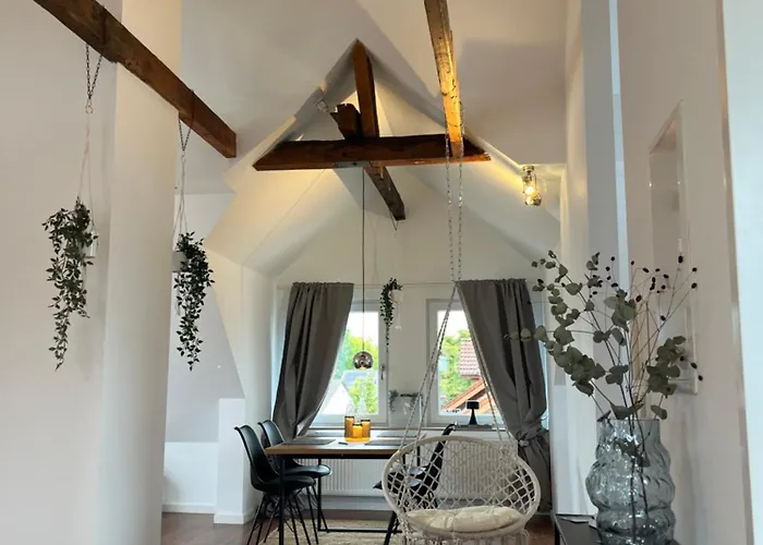 Apartament Charmante Dachgeschosswohnung In *